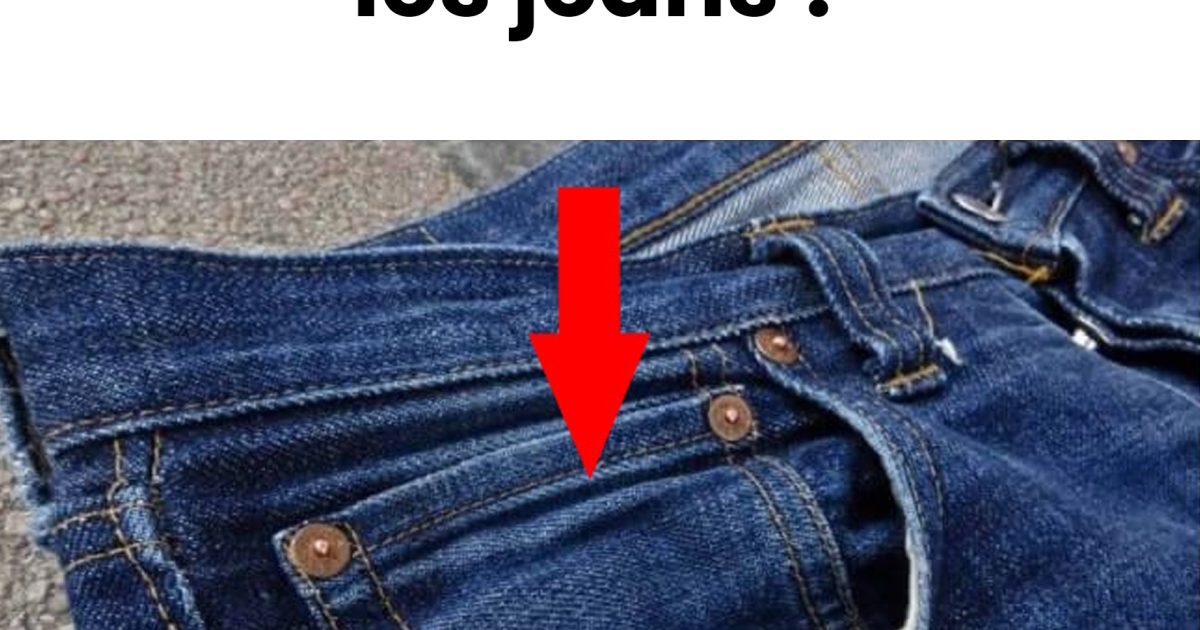 A quoi sert réellement la petite poche du jean ?