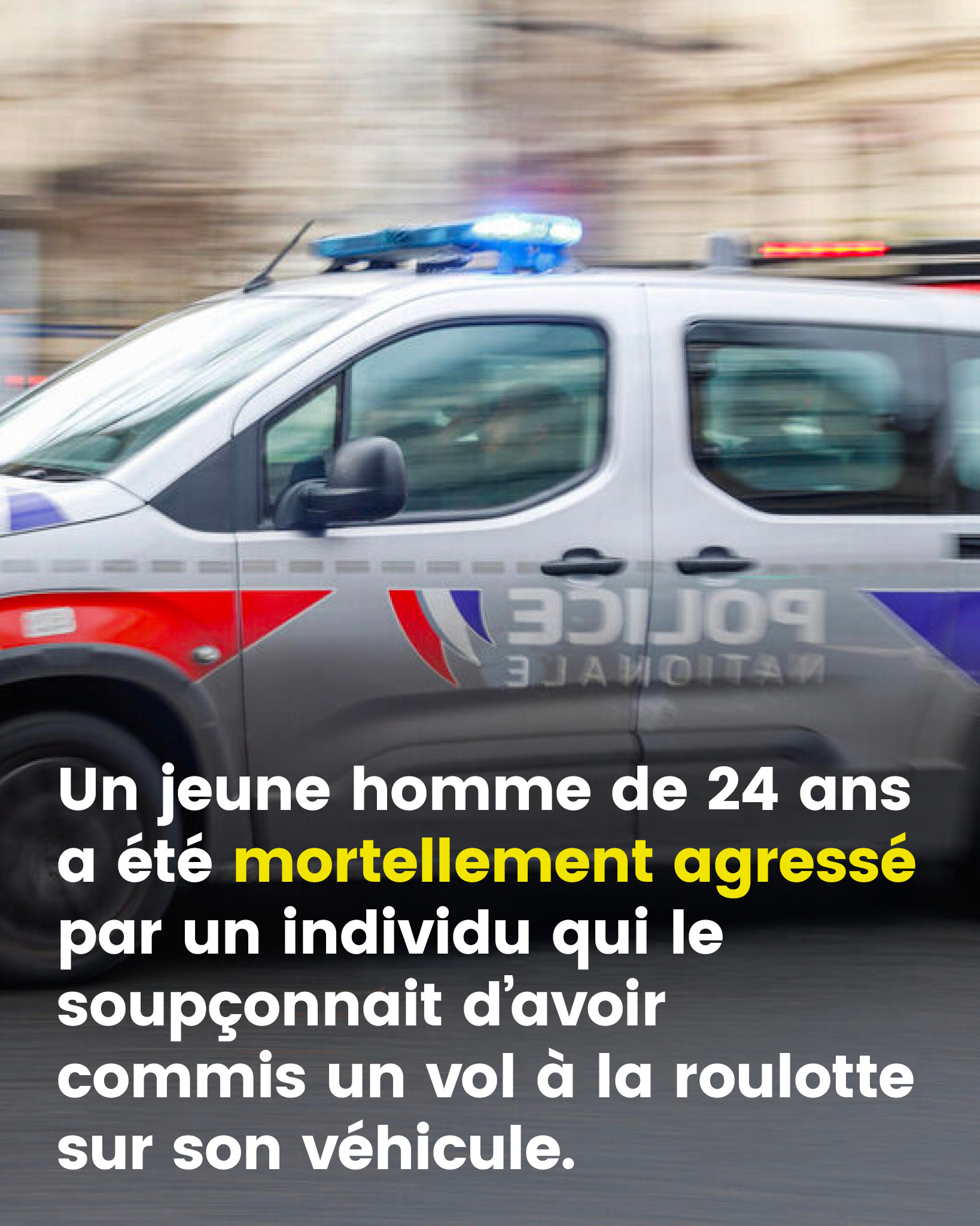 À Saint-Étienne, un jeune homme de 24 ans a été tué par un individu qui le soupçonnait d’avoir tenté un vol à la roulotte sur son véhicule