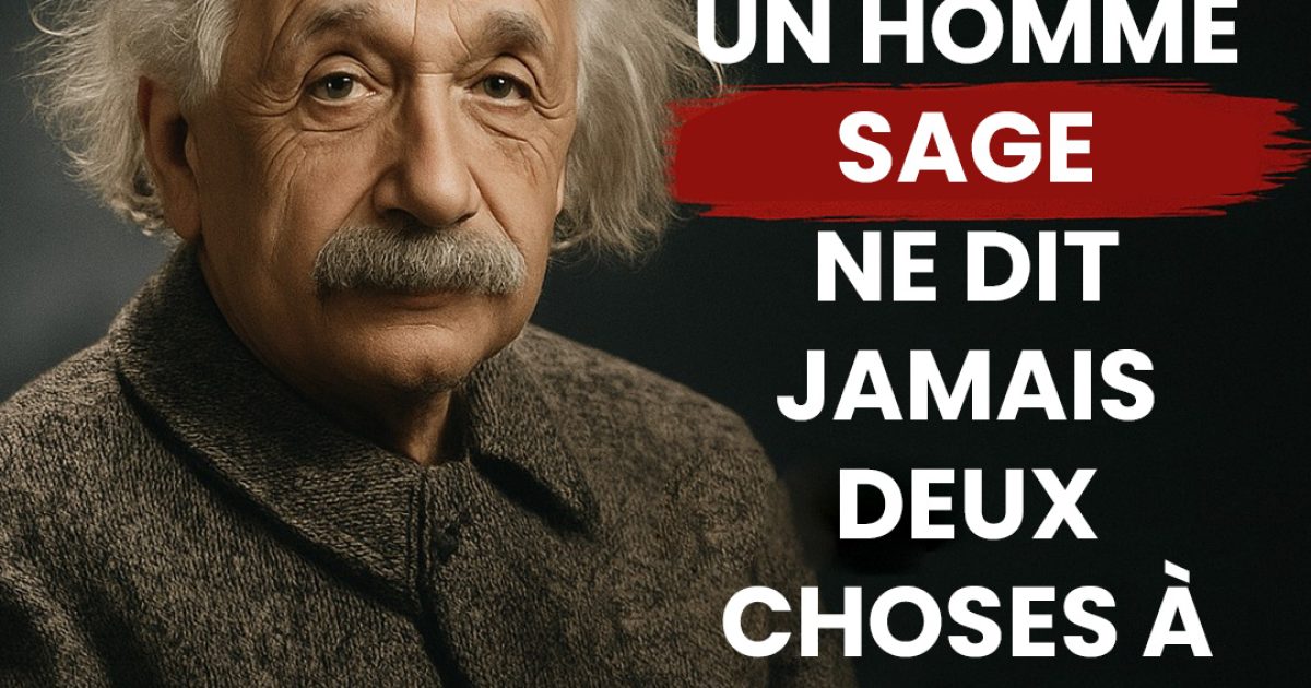 Albert Einstein : les paroles qu’un homme sage ne prononcera jamais devant une femme