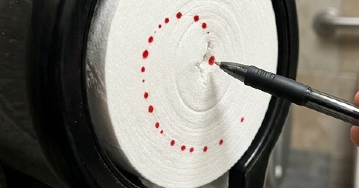Alerte toilettes publiques : pourquoi il faut éviter d’utiliser du papier toilette présentant des taches suspectes