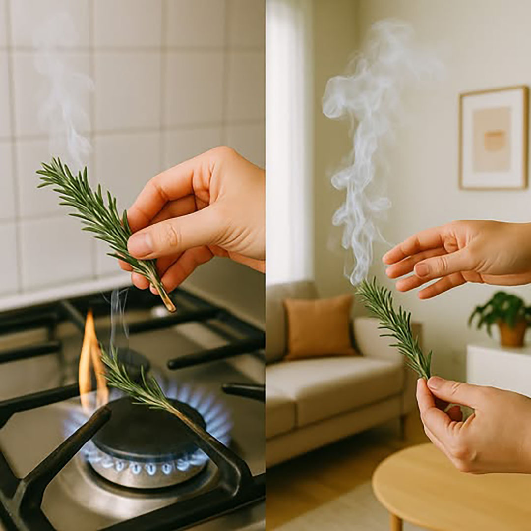 Allumez un peu de romarin à la maison : les résultats, en dix minutes, vont vous étonner