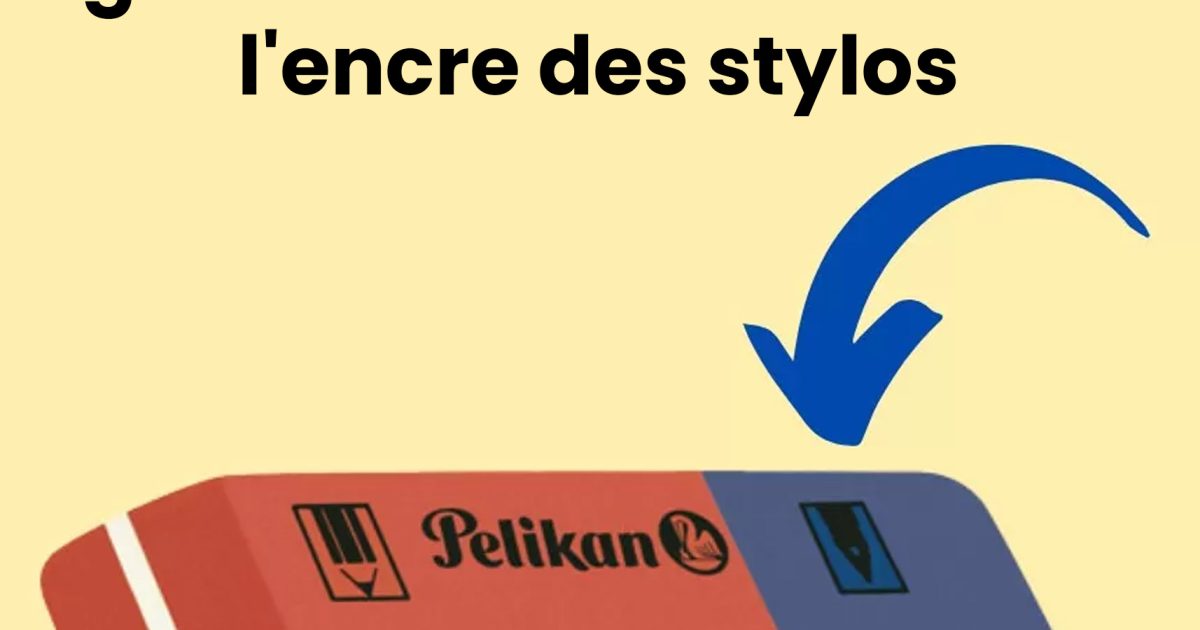 Alors, à quoi sert exactement la partie bleue de la gomme ?
