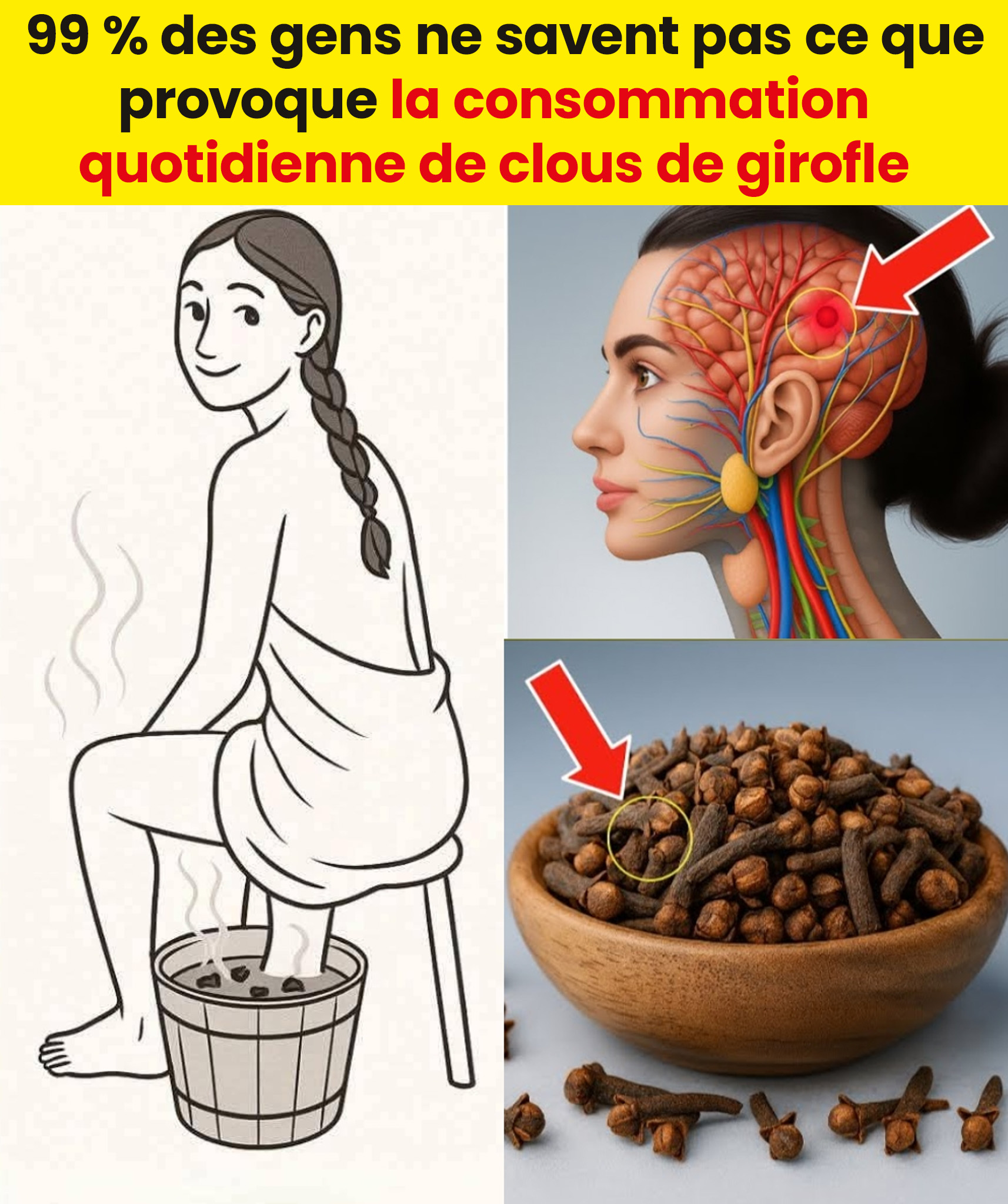 Après 40 ans, 2 clous de girofle par jour suffisent pour transformer votre corps