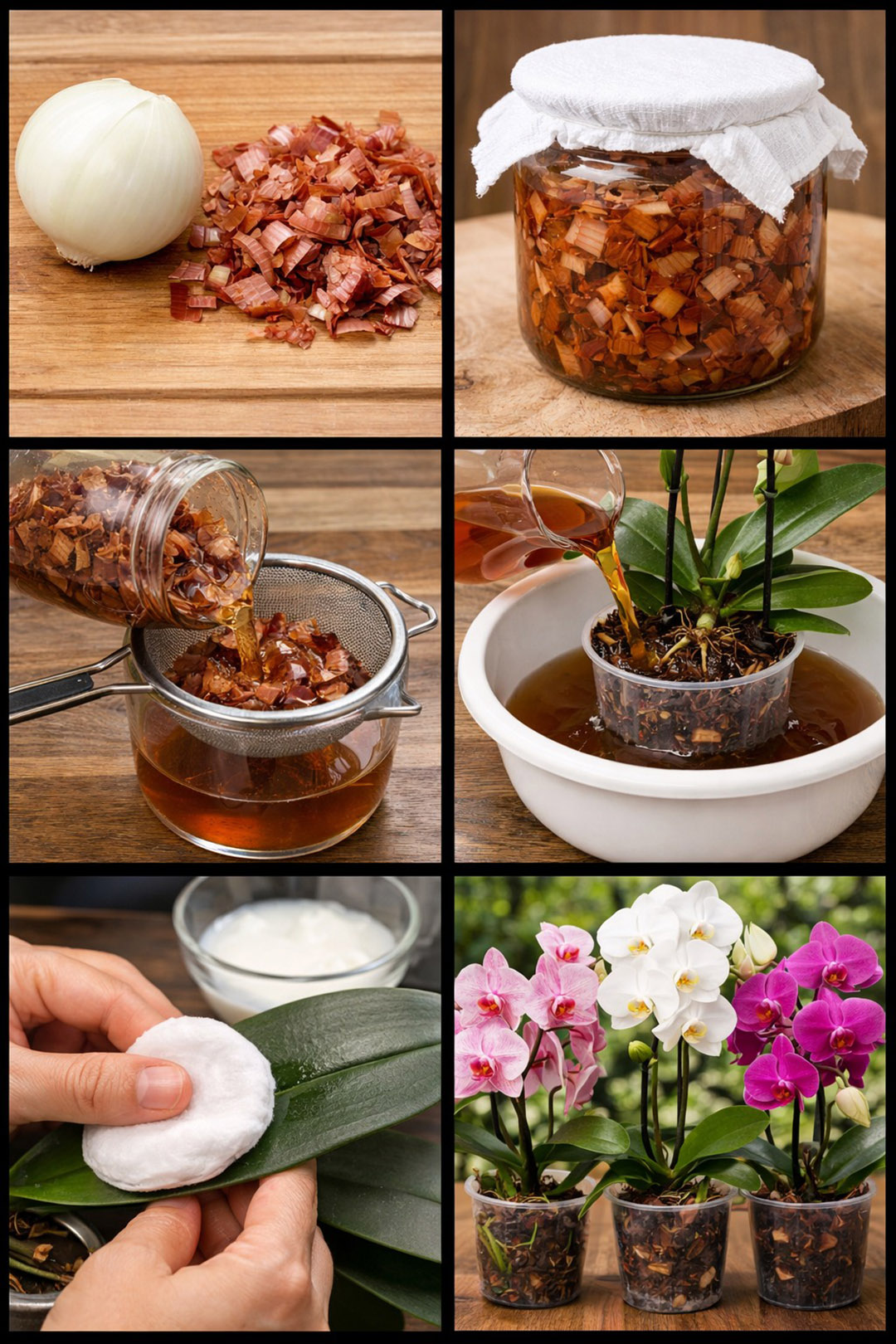 Après avoir fait cela, toutes vos orchidées fleuriront sans interruption