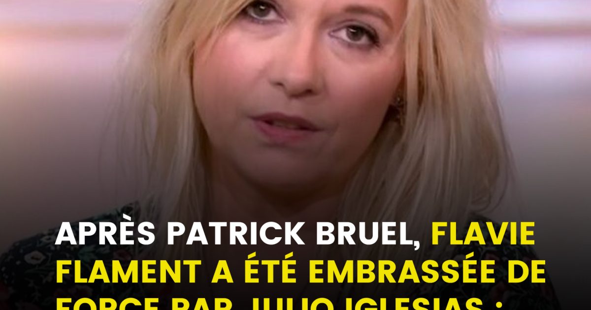 Après Patrick Bruel, Flavie Flament embrassée de force par Julio Iglesias : des images choc qui font vivement réagir, certains évoquant une « agression »