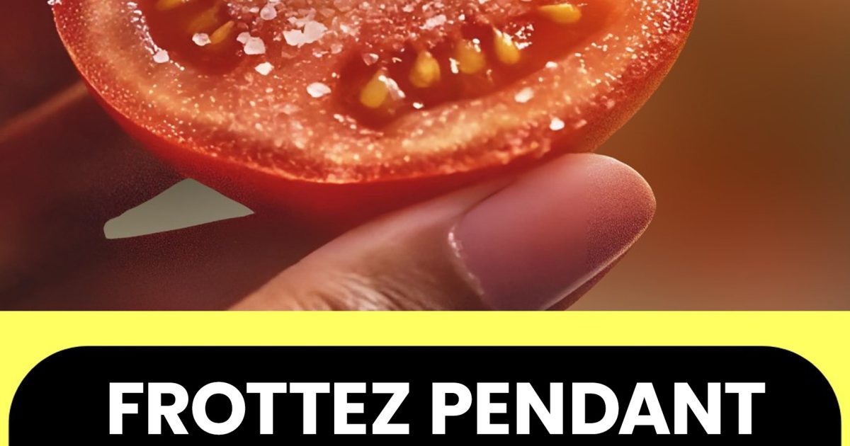 Astuce avec de la tomate pour obtenir une peau plus claire et plus lumineuse instantanément
