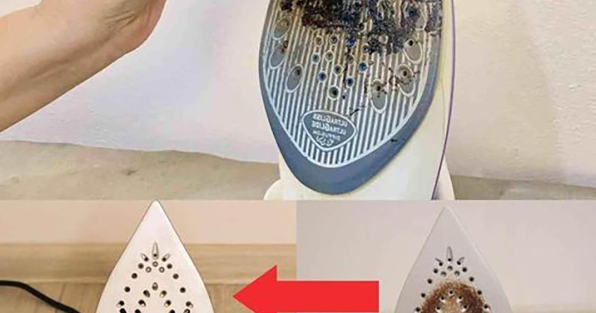 Astuce de grand-mère : nettoyez facilement votre fer à repasser et redonnez-lui tout son éclat en un geste simple