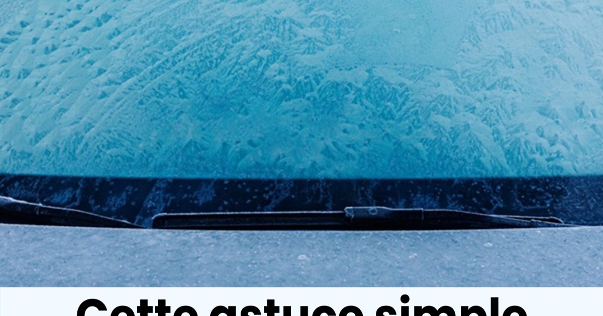 Astuce rapide pour dégivrer la vitre de votre voiture en quelques secondes