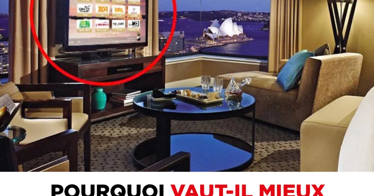 Astuces d’hôtel : voici pourquoi il faut absolument débrancher la télévision dès votre arrivée