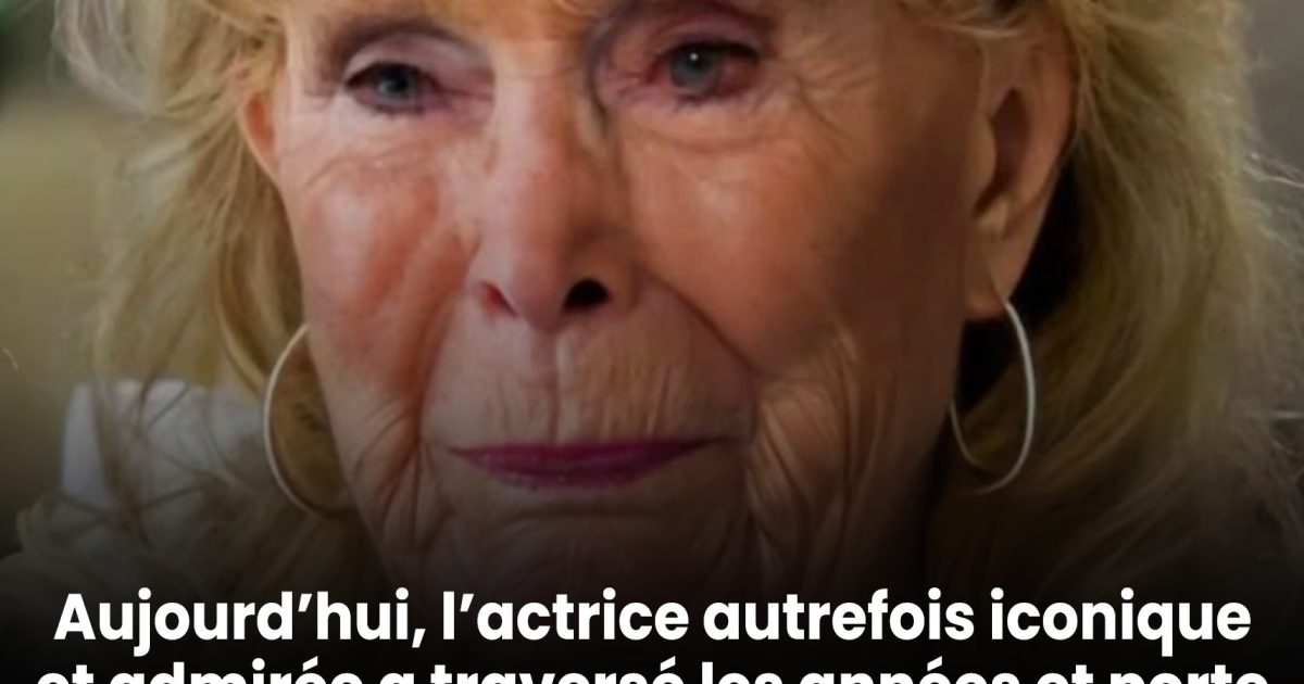 Autrefois une icône de beauté, avez-vous reconnu cette actrice célèbre ?
