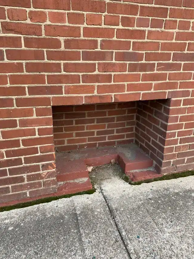 Brique de drainage ancienne