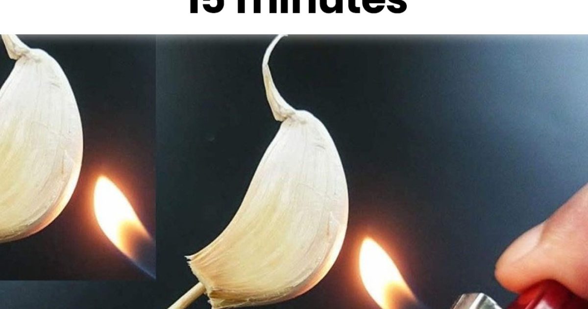 Brûler de l’ail dans la maison : voici ce qui arrive après seulement 15 minutes.