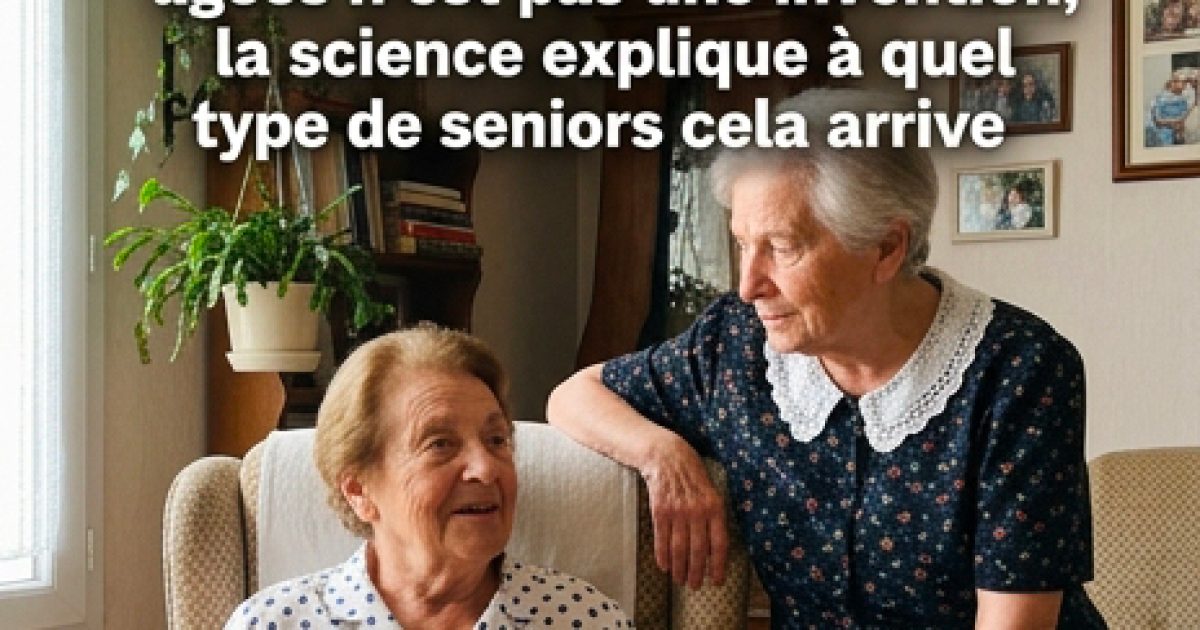 « Ça sent le vieux » : l’odeur particulière des personnes âgées n’est pas une invention ; la science explique quel type de seniors est concerné