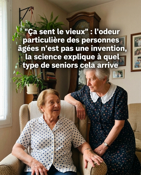 « Ça sent le vieux » : l’odeur particulière des personnes âgées n’est pas une invention ; la science explique quel type de seniors est concerné
