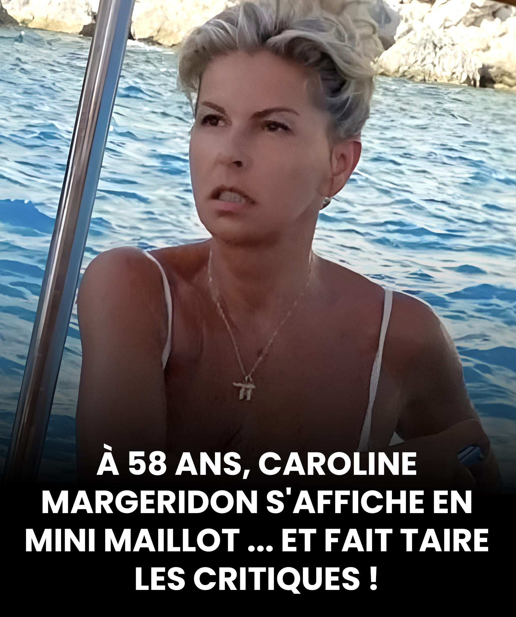 Caroline Margeridon en mini maillot : à 58 ans, l’acheteuse d’Affaire conclue fait sensation sur Instagram