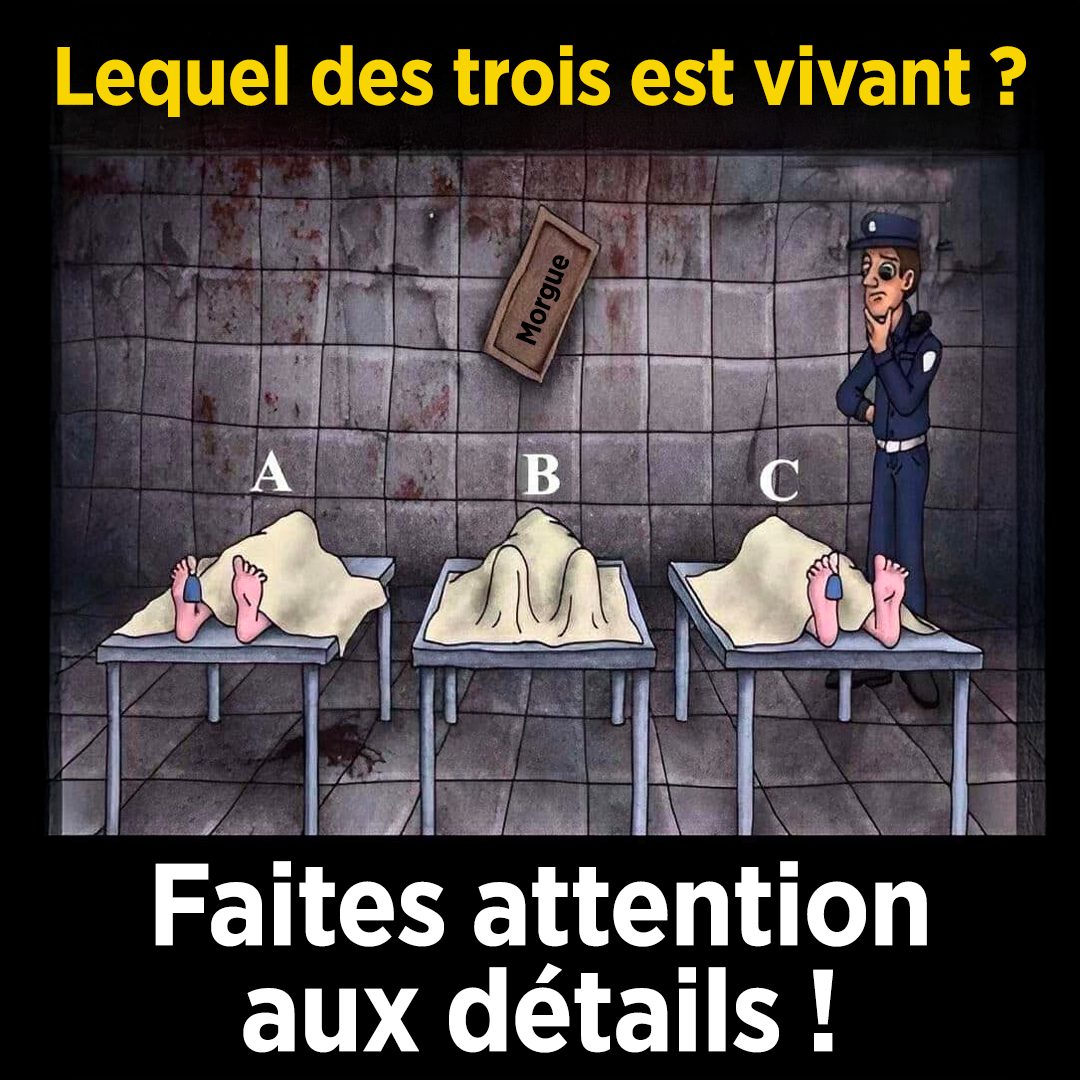 Casse-tête visuel : saurez-vous deviner qui est encore en vie ?