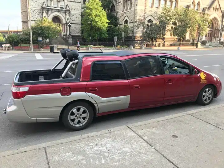 Voiture bicolore