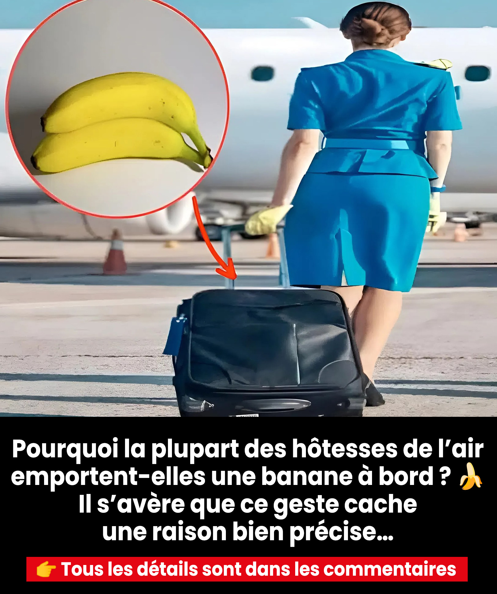 Ce fruit que les hôtesses de l’air emportent toujours avec elles en vol — la raison va vous étonner