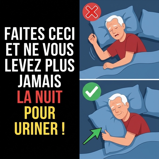 Ce n’est pas l’eau ! Voici la vraie raison pour laquelle vous vous réveillez à 2 heures du matin