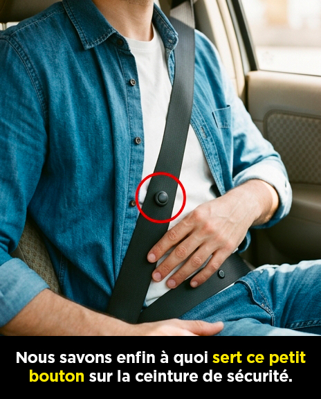 Ce petit bouton sur la ceinture n'est pas là par hasard ! Regardez à quoi il sert