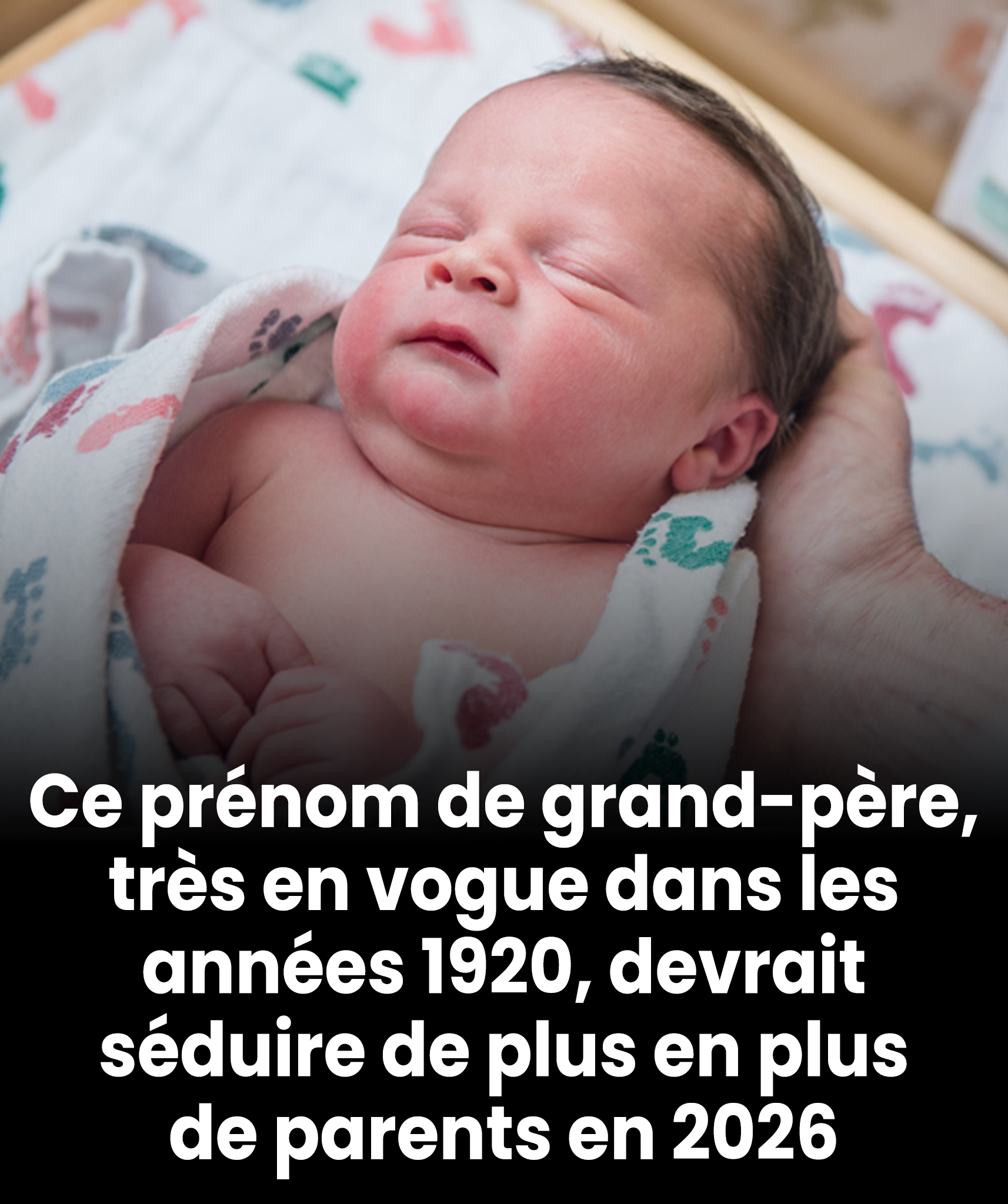 Ce prénom de grand-père, très populaire dans les années 1920, séduit de nouveau les parents en 2026.