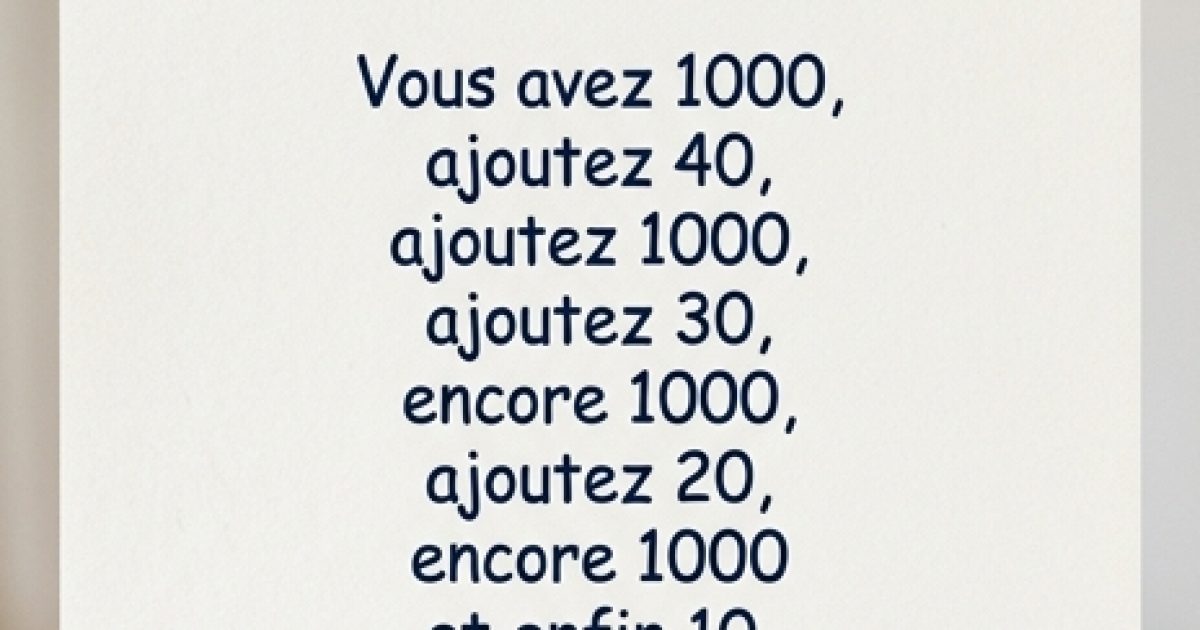 Ce problème mathématique simple continue de déconcerter les gens