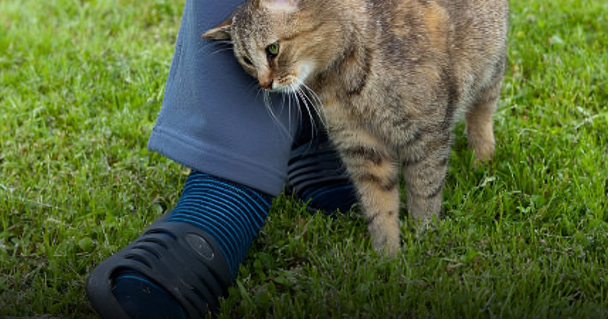 Ce que cela signifie lorsqu'un chat se frotte contre vous