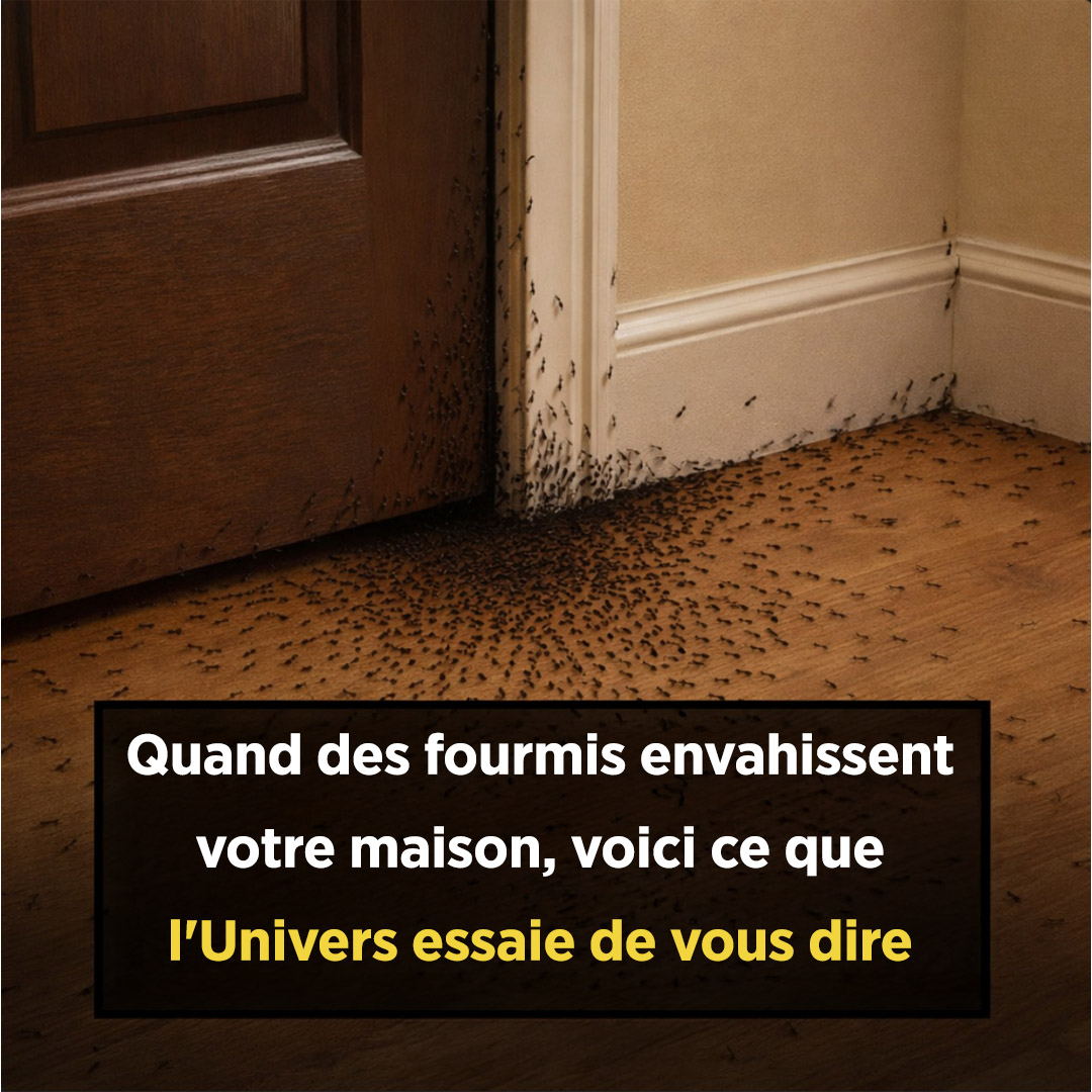 Ce que l’Univers essaie de vous dire lorsque des fourmis envahissent votre maison