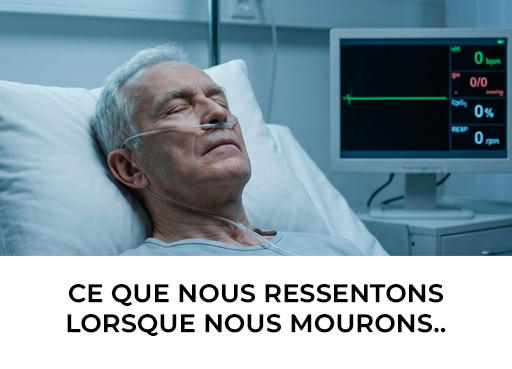 Ce que nous ressentons lorsque nous mourons : une découverte scientifique choquante