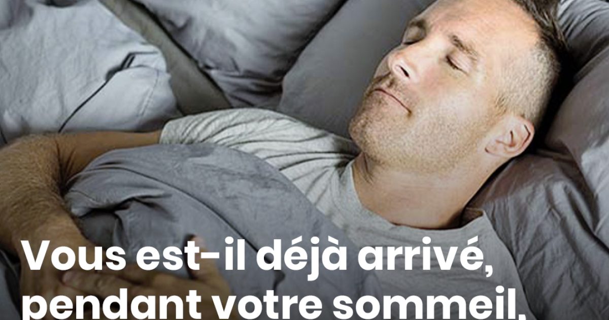 Cela vous est-il déjà arrivé ? Ce phénomène étrange qui nous paralyse pendant le sommeil