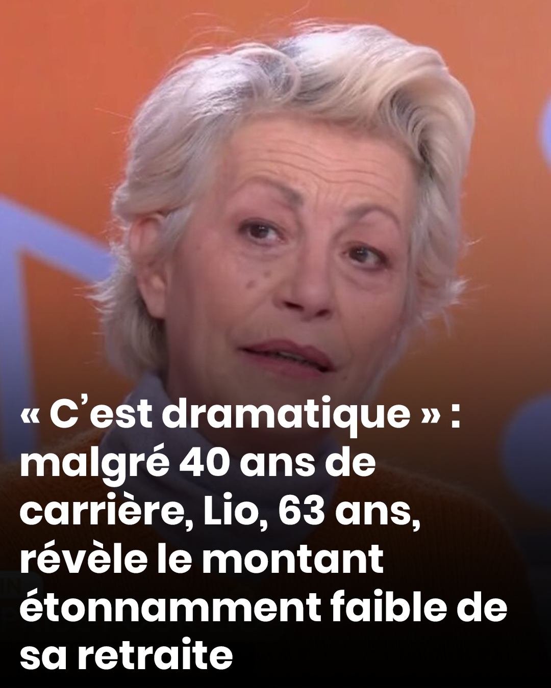 « C’est dramatique » : malgré 40 ans de carrière, Lio, 63 ans, révèle le montant étonnamment faible de sa retraite