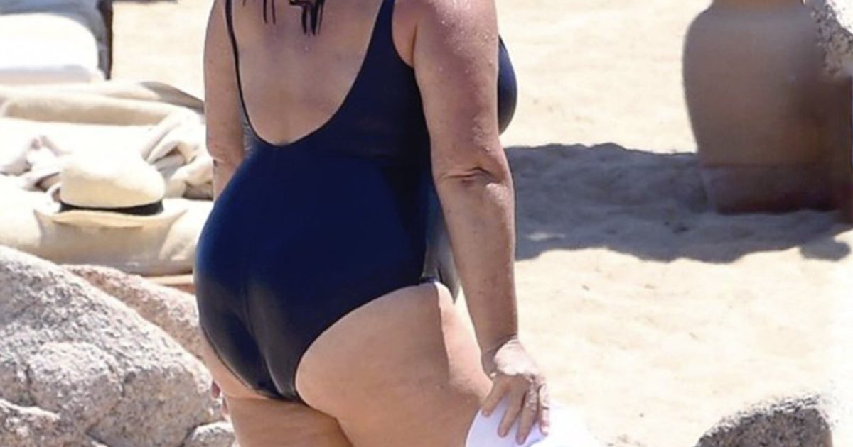 Cette dame aux formes généreuses, est mariée à l’un des acteurs les plus séduisants au monde