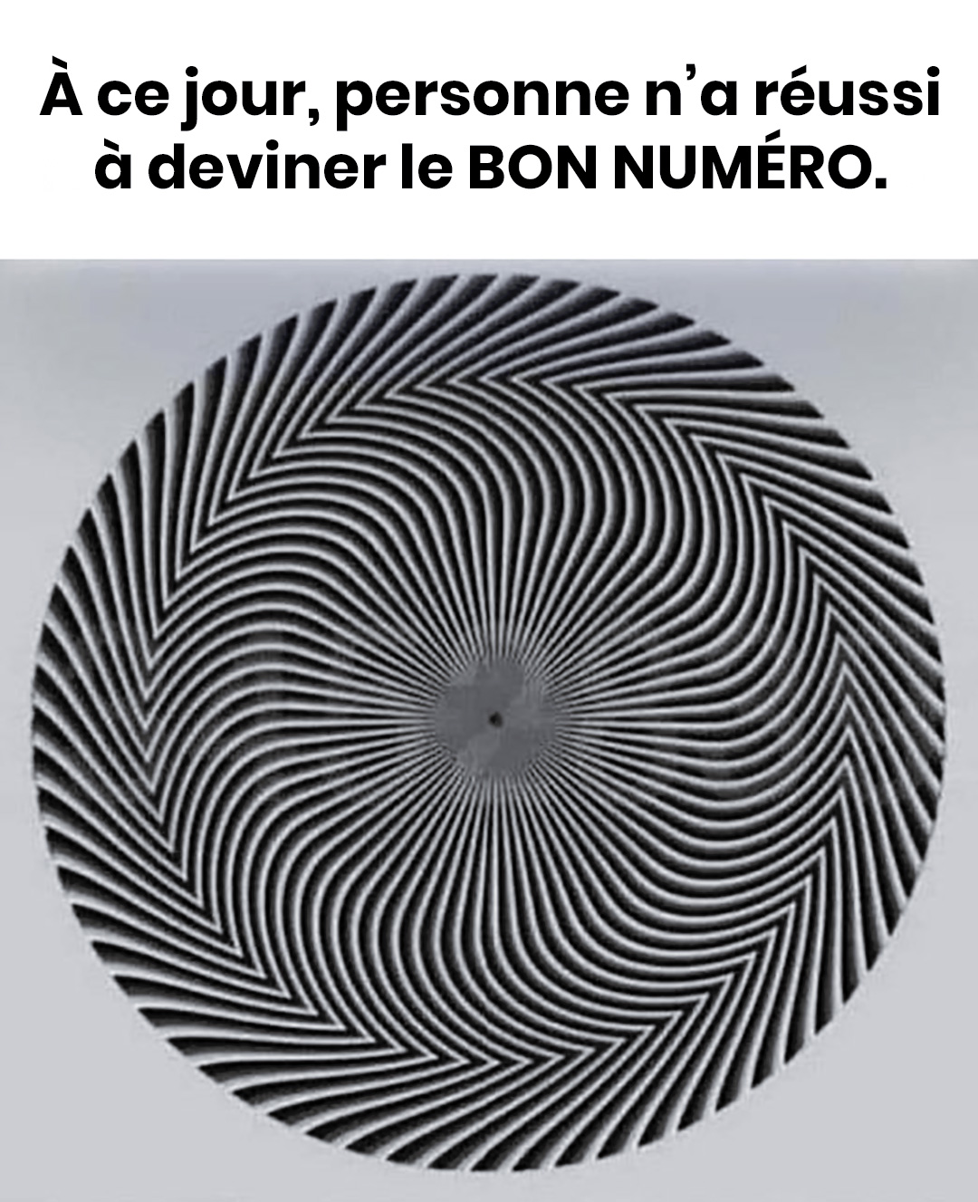 Cette illusion d’optique cache un nombre secret – et tout le monde ne le perçoit pas de la même façon