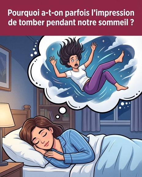 «Cette sensation de chute avant de s’endormir est ressentie par une personne sur trois — découvrez la cause»
