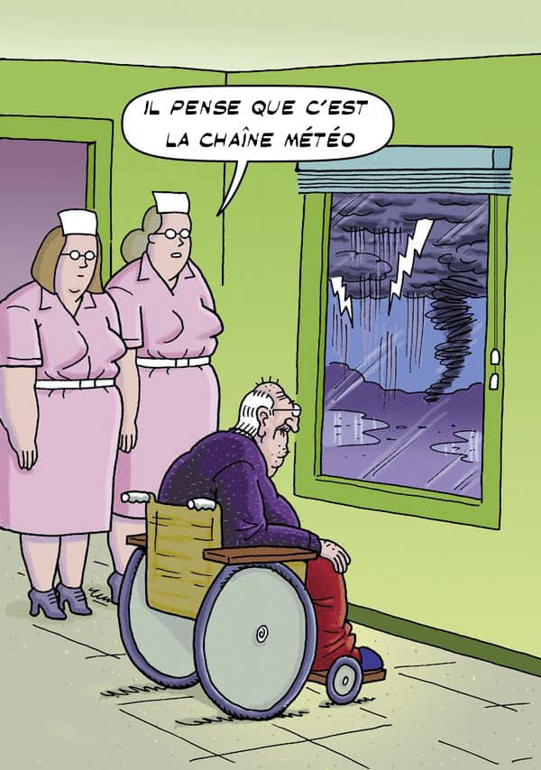 Illustration d'une énigme visuelle complexe