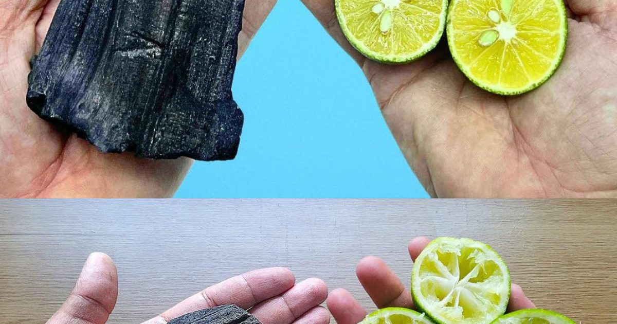 Charbon et citron, un duo aux nombreux bienfaits