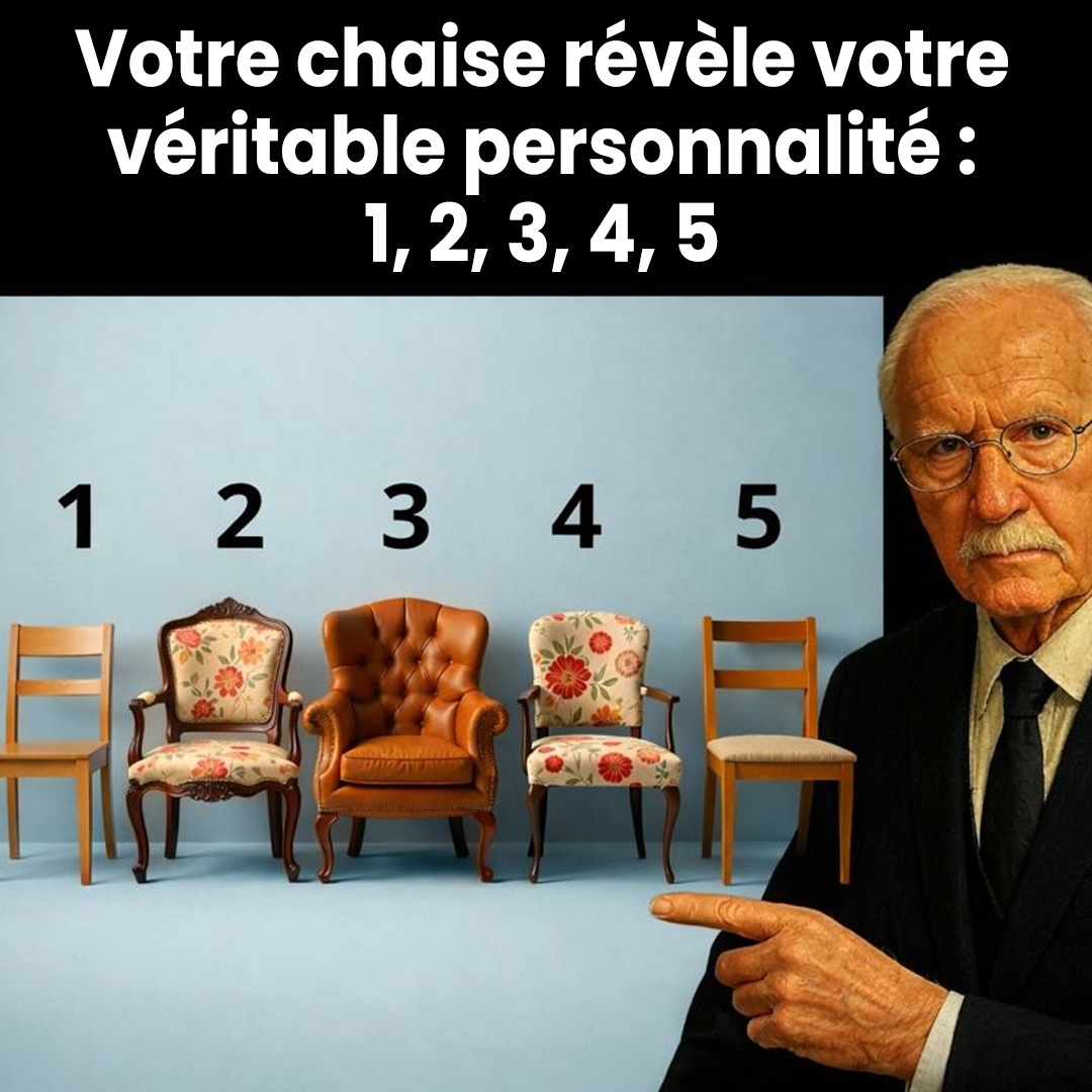 Choisir une chaise et ce que cela peut révéler de votre personnalité, selon Carl Jung