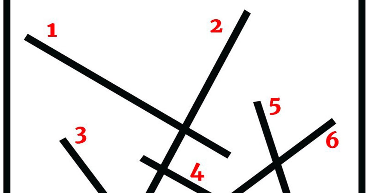 Choisissez la ligne la plus longue, votre réponse révèle le type de personne que vous êtes