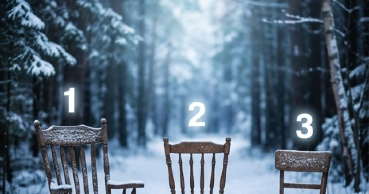 Choisissez une chaise et découvrez qui s’assiéra à vos côtés pour toujours