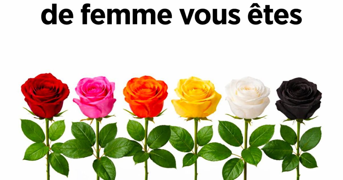Choisissez une rose et découvrez ce qu'elle révèle de votre personnalité