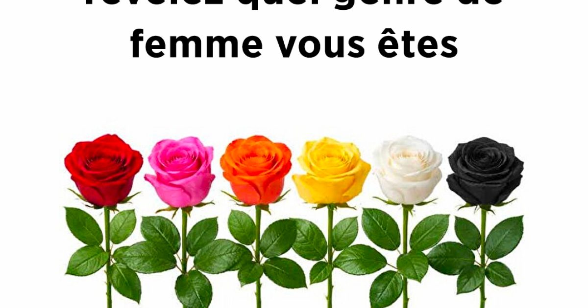 Choisissez une rose et révélez quel genre de femme vous êtes