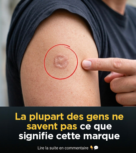 Cicatrice ronde sur votre bras : quelle signification ?