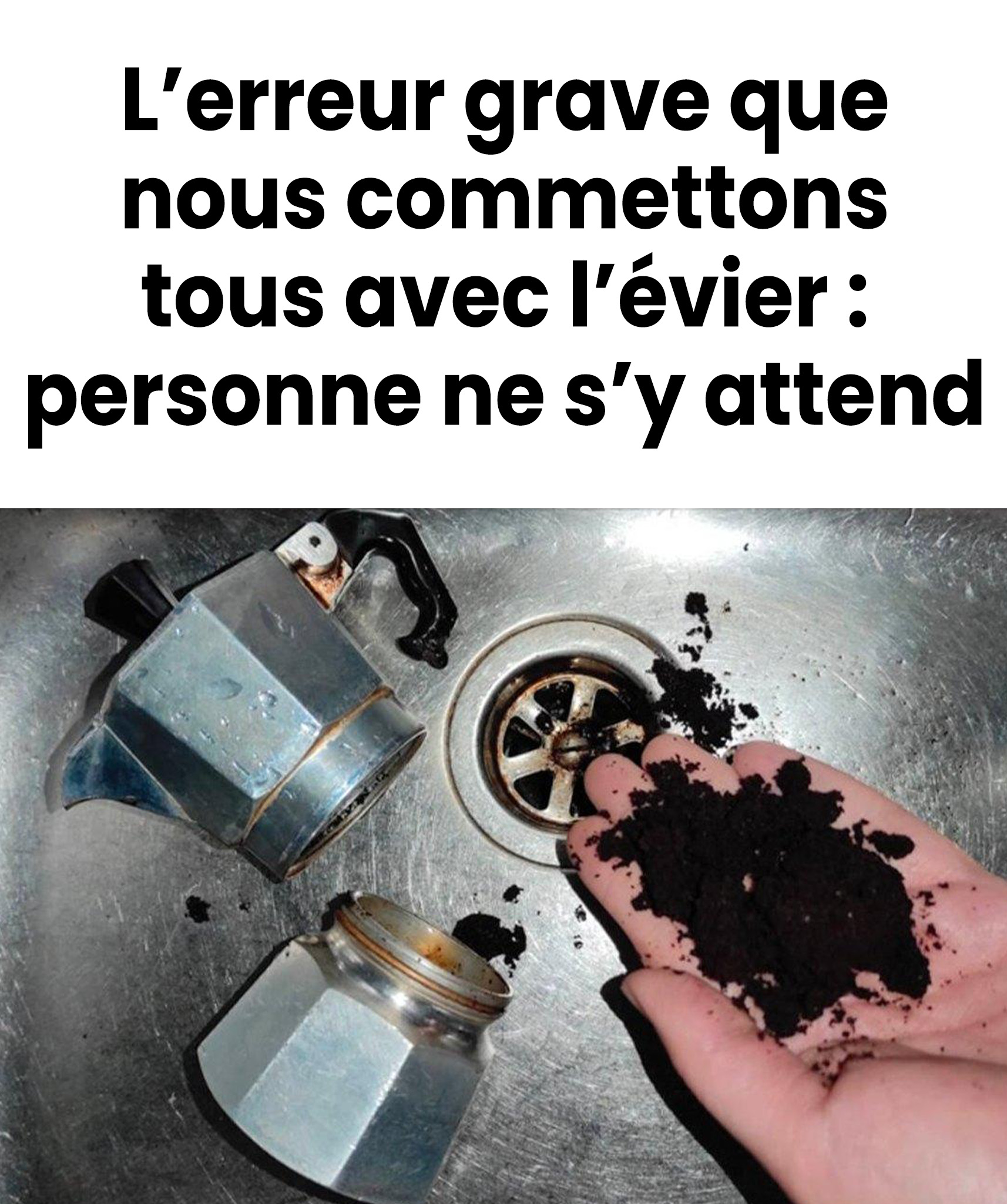 Cinq choses que vous ne devez jamais jeter dans l’évier