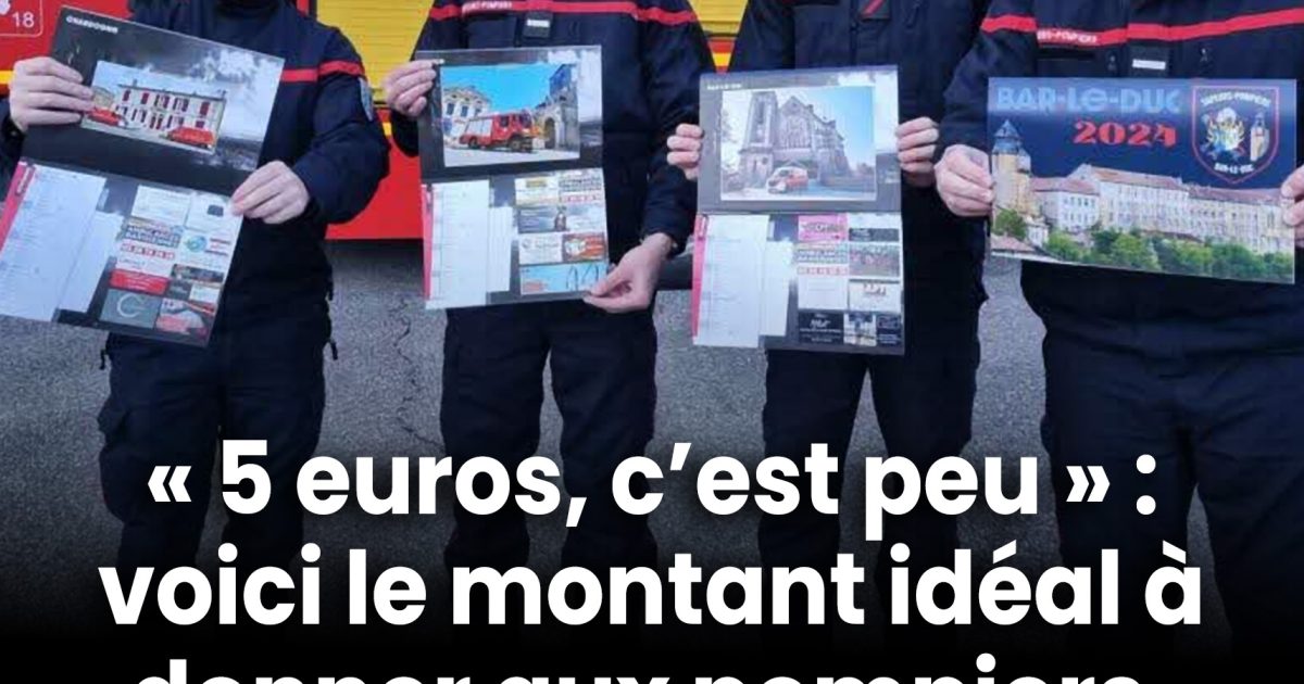 « Cinq euros, c’est trop peu » : découvrez la somme recommandée pour le calendrier 2026 des pompiers, éboueurs et facteurs