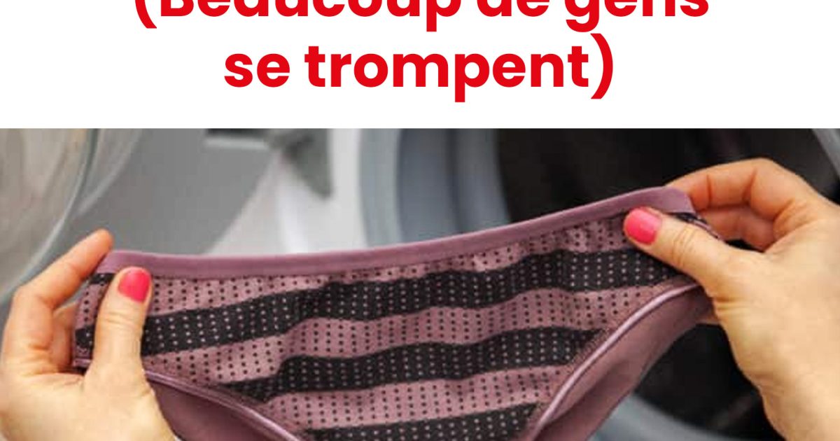 Combien de temps peut-on garder ses sous-vêtements avant de les changer ?