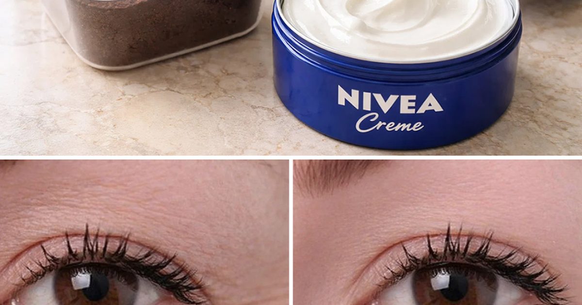 Comment éliminer les rides et les imperfections avec une crème maison à base de marc de café et de crème Nivea