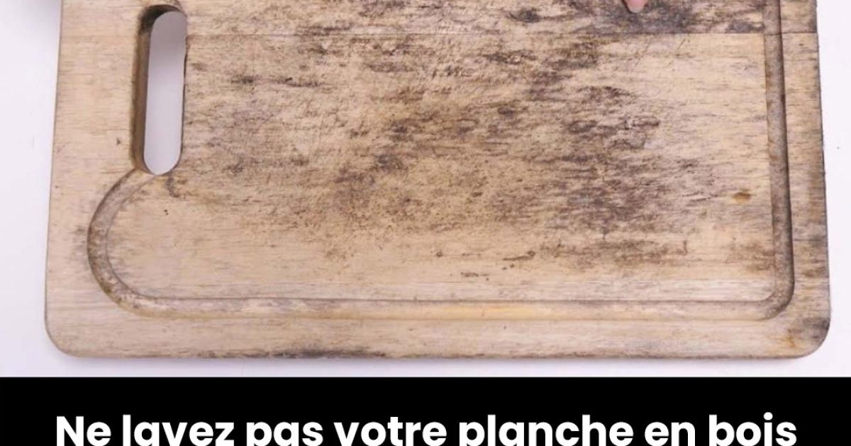 Comment enlever la moisissure d’une planche à découper en bois ?