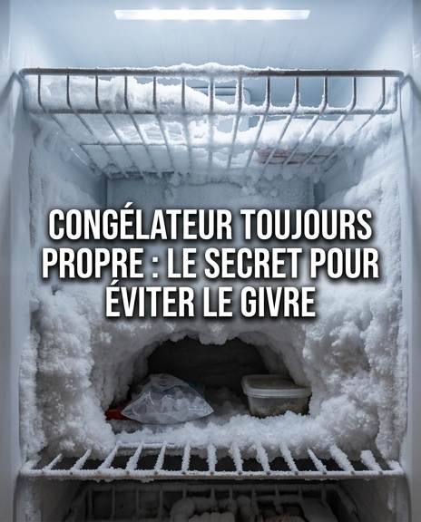 Comment éviter la formation de glace dans le congélateur : l’astuce qui fonctionne vraiment