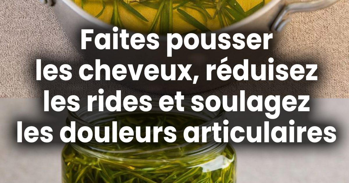 Comment fabriquer de l’huile de romarin pour soulager les douleurs musculaires et articulaires