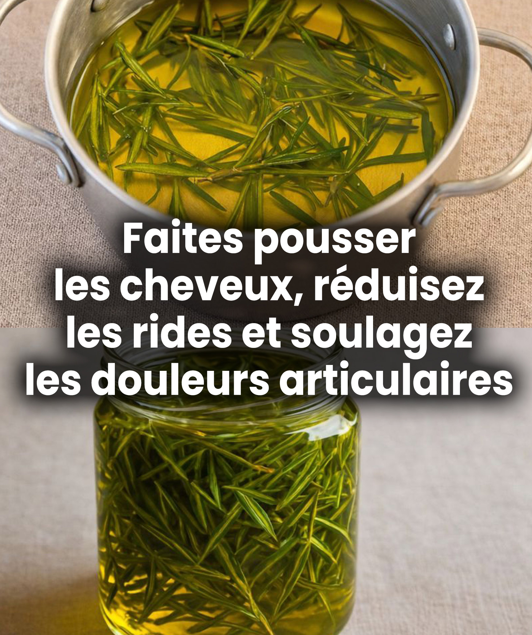 Comment fabriquer de l’huile de romarin pour soulager les douleurs musculaires et articulaires